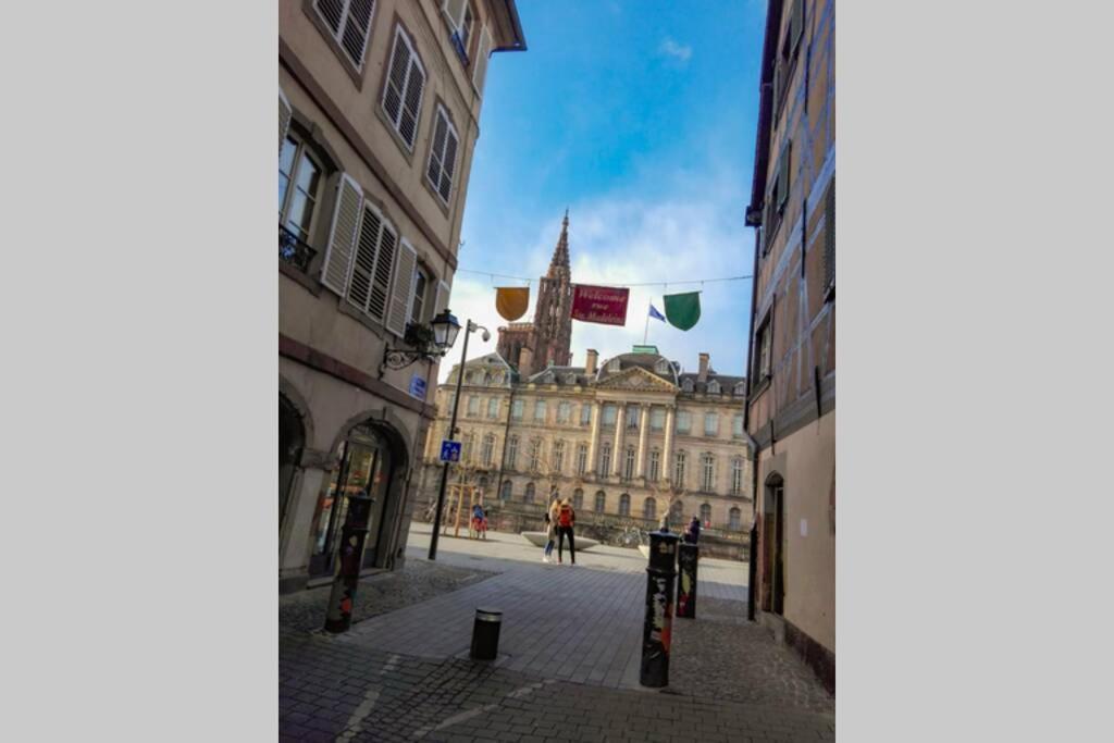 Appartement cosy rue Sainte Madeleine Straßburg Exterior foto