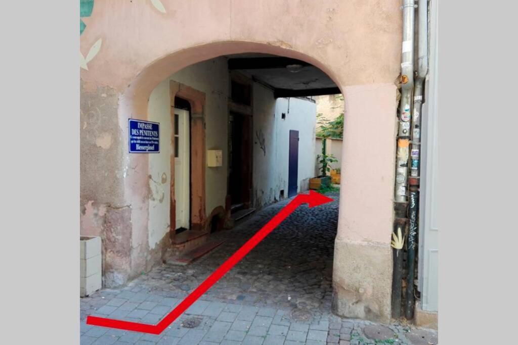 Appartement cosy rue Sainte Madeleine Straßburg Exterior foto